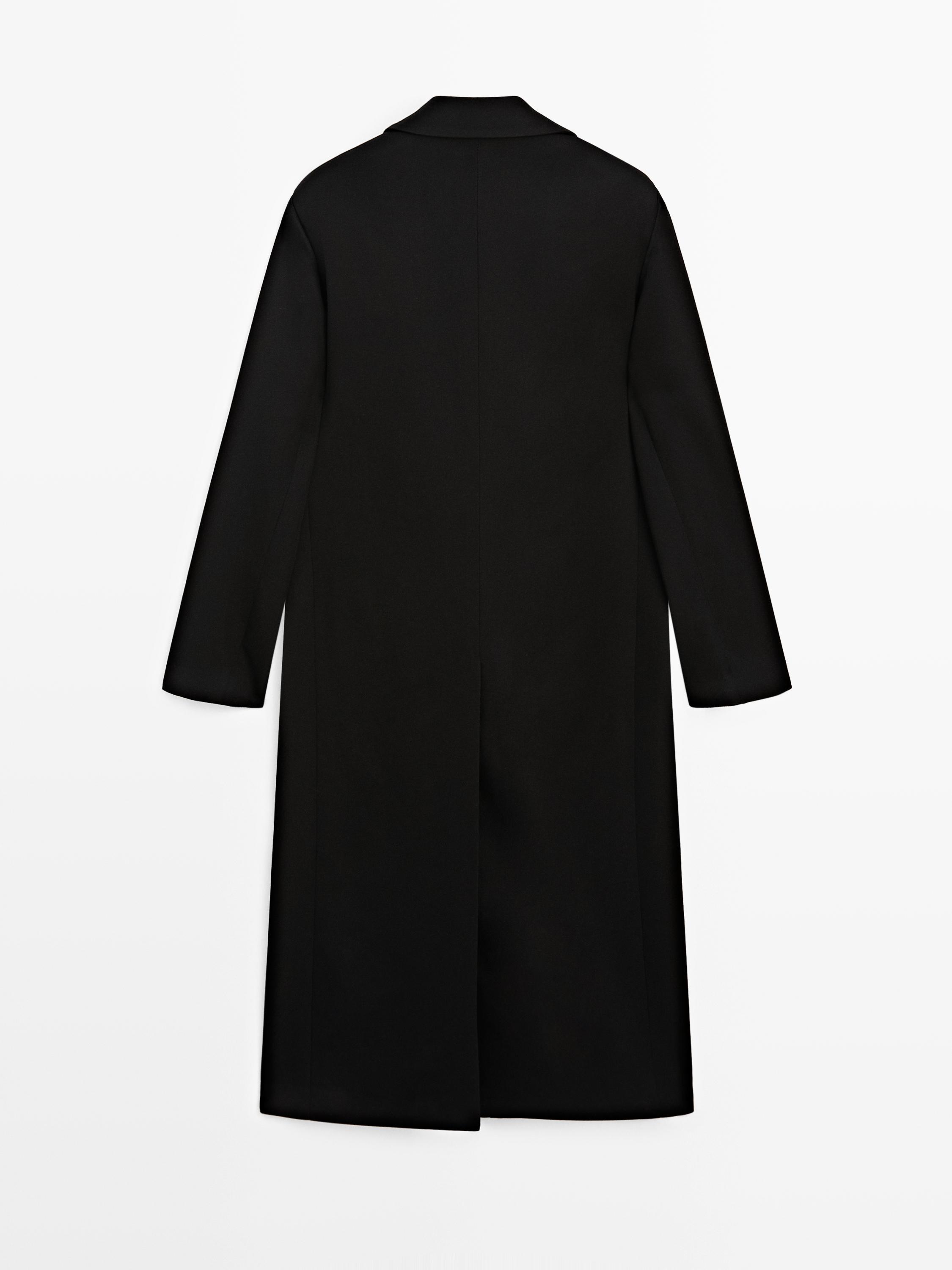 Long 100% wool coat - LIMITED